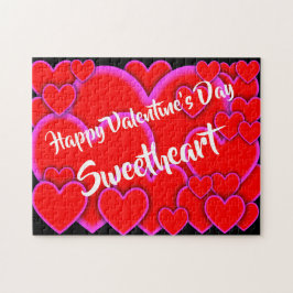Alla hjärtans dag Swehoney Romantic Hearts Pussel
