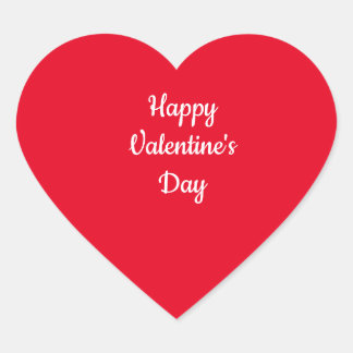 Alla hjärtans dag-symbol hjärtformat klistermärke