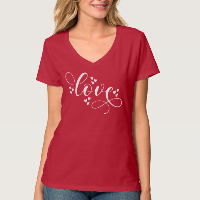 alla hjärtans dag, T-Shirt (Framsida)