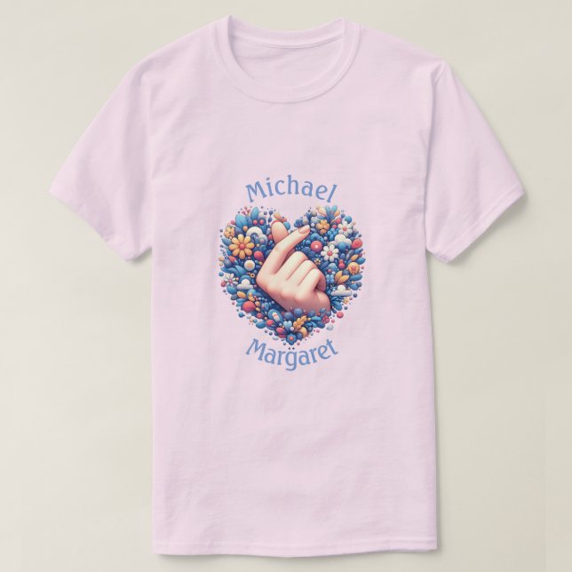 Alla hjärtans dag t shirt (Design framsida)