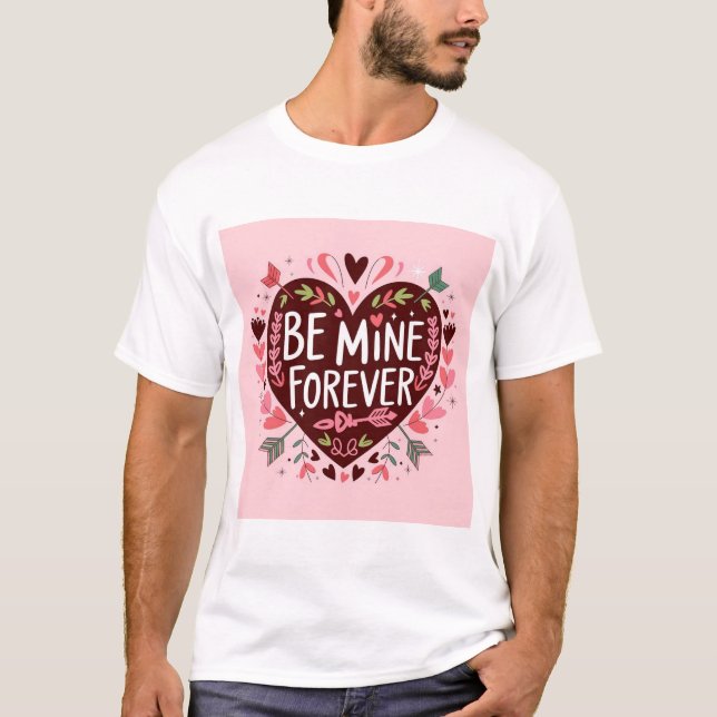 Alla hjärtans dag T-Shirt (Framsida)