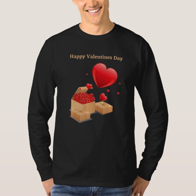 Alla hjärtans dag t shirt (Framsida)