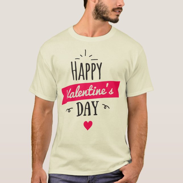 Alla hjärtans dag T-shirt (Framsida)