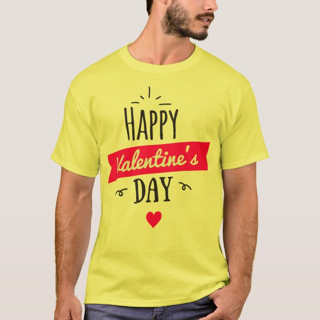 Alla hjärtans dag T-shirt (Framsida)