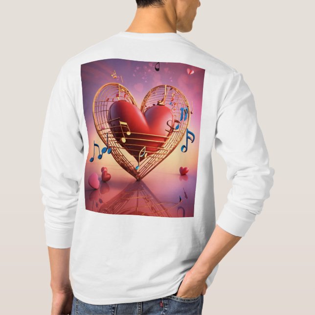 Alla hjärtans dag T-Shirt (Baksida)
