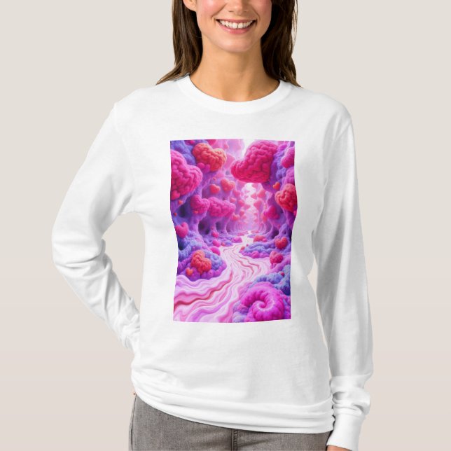 Alla hjärtans dag t shirt (Framsida)