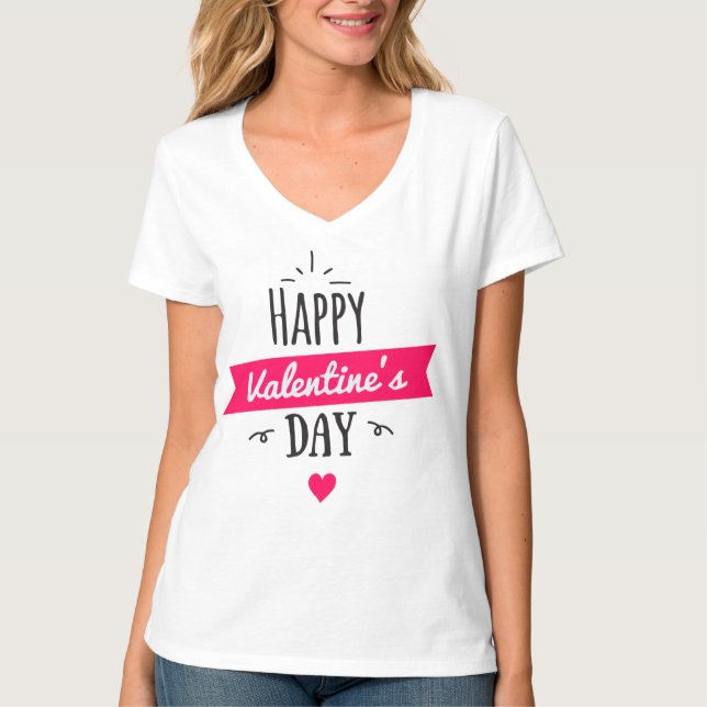 Alla hjärtans dag T-shirt (Framsida)