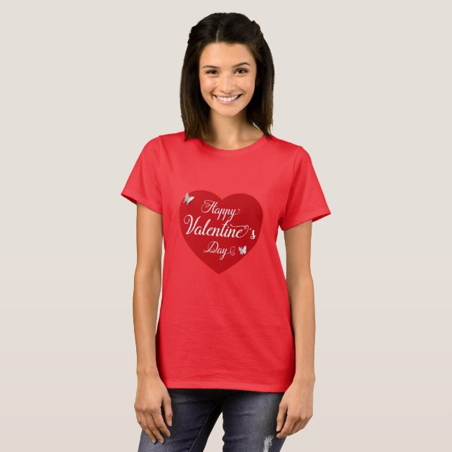 Alla hjärtans dag t shirt (Hel framsida)