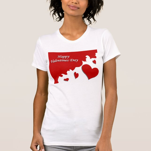Alla hjärtans dag t-shirt (Framsida)