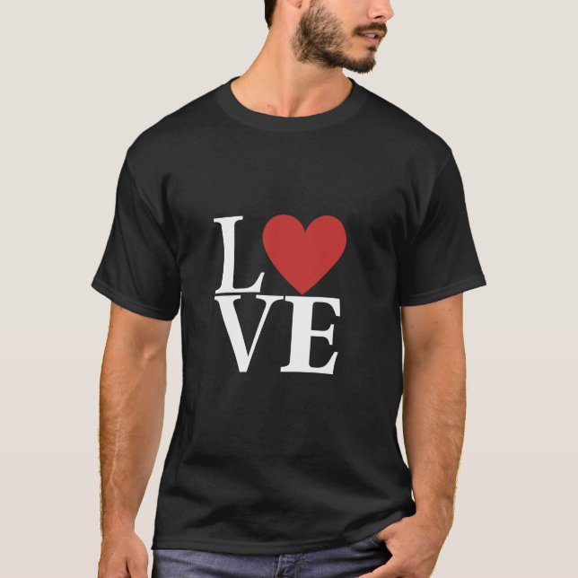 Alla hjärtans dag T-Shirt (Framsida)
