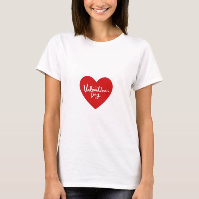 Alla hjärtans dag t shirt (Framsida)