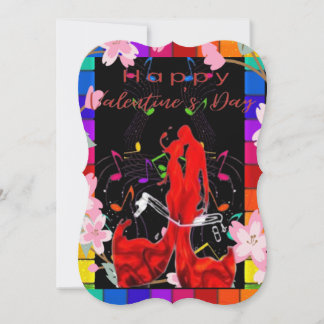 Alla hjärtans, dag, T-shirt, kärlek, lycklig,