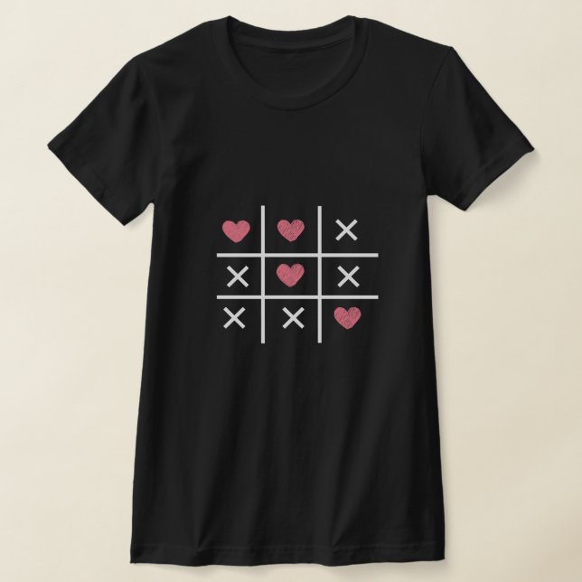 Alla hjärtans dag tå tå t shirt (Laydown)