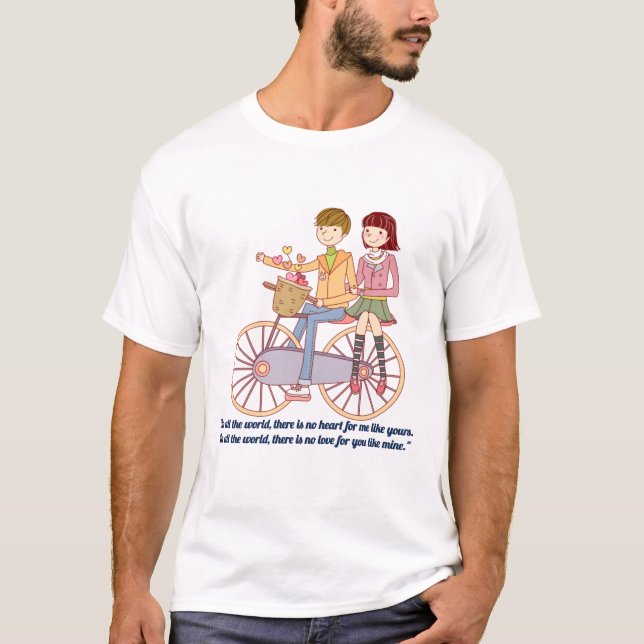 Alla hjärtans dag Tema par Design T Shirt (Framsida)