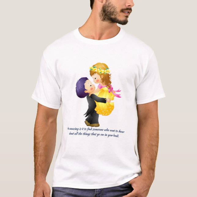 Alla hjärtans dag Tema par Design T Shirt (Framsida)