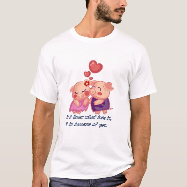 Alla hjärtans dag Tema par Design T Shirt (Framsida)