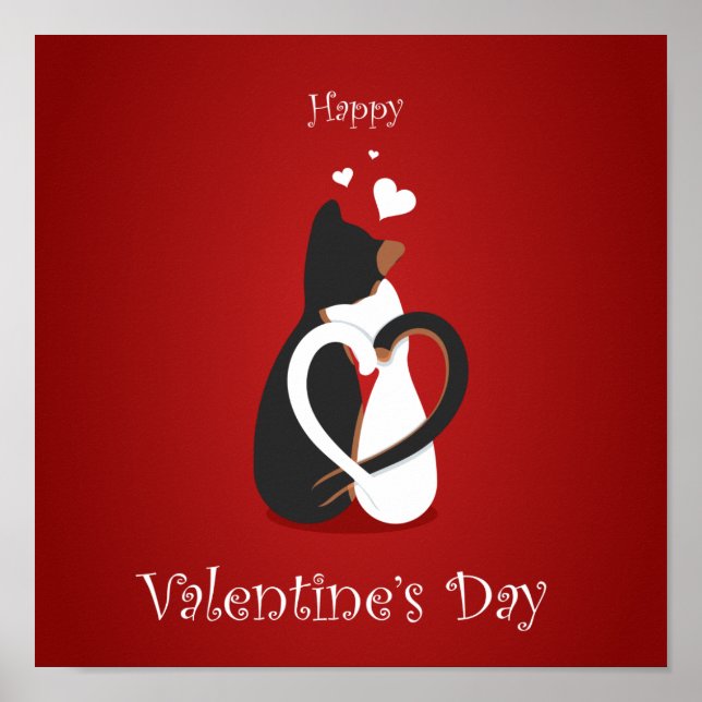 Alla hjärtans dag Temadesign Poster (Framsidan)