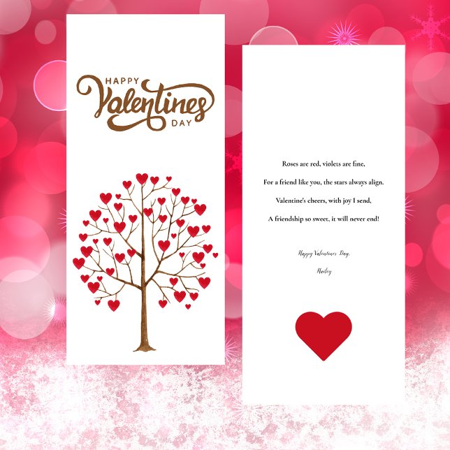 Alla hjärtans dag till ett vänligt vanligt kort (Skapare uppladdad)