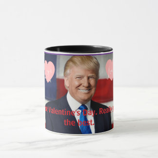 Alla hjärtans dag Trump Mugg