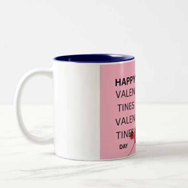 ALLA HJÄRTANS DAG Två-Tonad MUGG (Vänster)