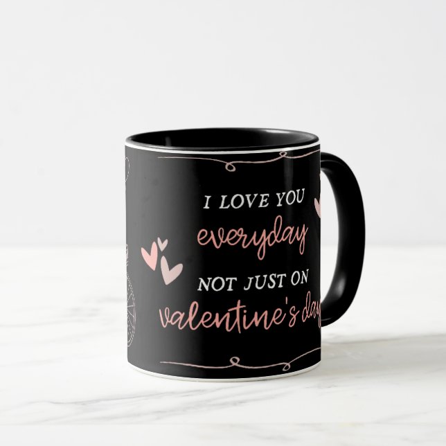 alla hjärtans dag,valentines day-presenter,fotogi mugg (Framsida höger)