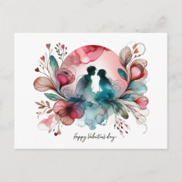 Alla hjärtans dag vykort