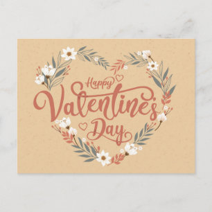 Alla hjärtans dag vykort