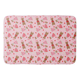 Alla hjärtans dag Welsh Wire Fox Terrier Hundar Badrumsmatta