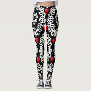 Alla hjärtans dagar, lång tid leggings