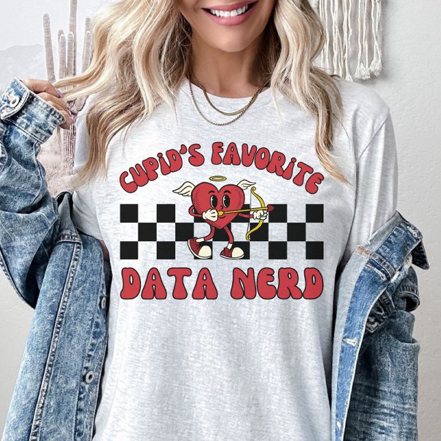 Alla hjärtans dagdatafält, Cupids Data Scientist T Shirt (Skapare uppladdad)
