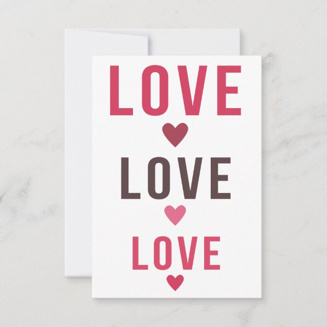 Alla hjärtans dagkortför barn inbjudningar (Framsida)