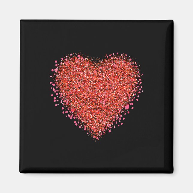 Alla hjärtans dags-design2  magnet (Framsidan)