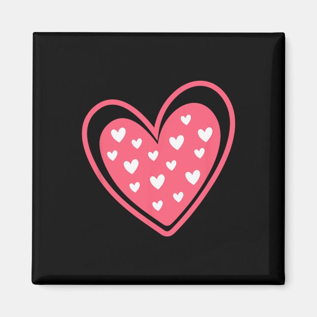 Alla hjärtans dags-designs1  magnet (Framsidan)