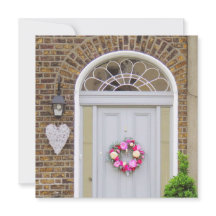 Alla hjärtans dags dörrhälsningskort