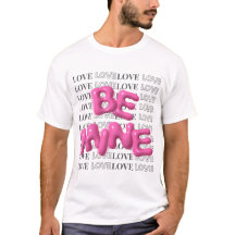 Alla hjärtans dags-gåva Var Min Kärlek T-shirt