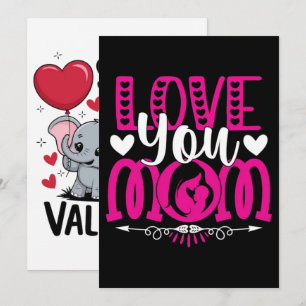 Alla hjärtans dags graviditetsannonsering Mamma Pr Julkort