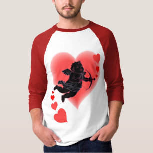 Alla hjärtans dags Jersey Cupid Kärlek Alla hjärta T-shirt