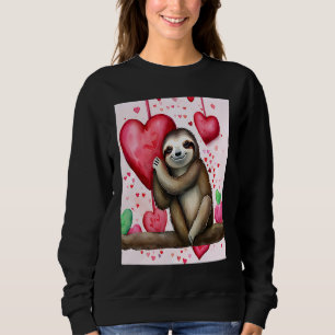 Alla hjärtans dags kärlek hjärta dovhjort flickvän t shirt