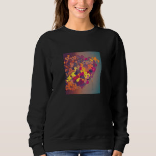 Alla hjärtans dags kärlekshjärta flickvän fästmö f t shirt