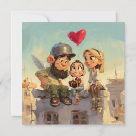 Alla hjärtans dags-kort av Roombirth 1 Pixlyne Julkort