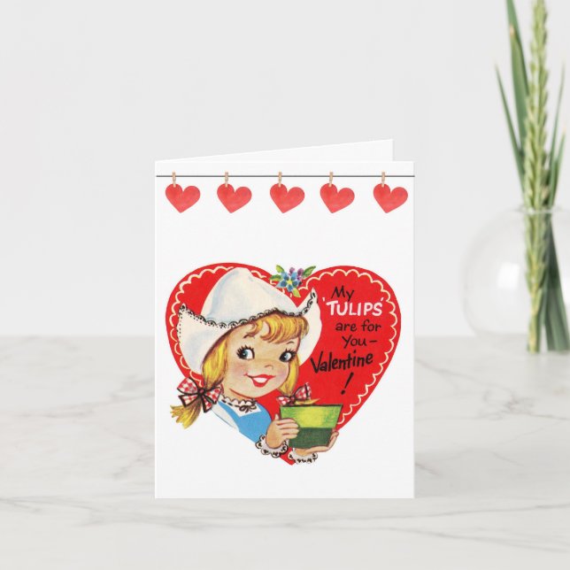 Alla hjärtans dags-kort kort (Framsida)