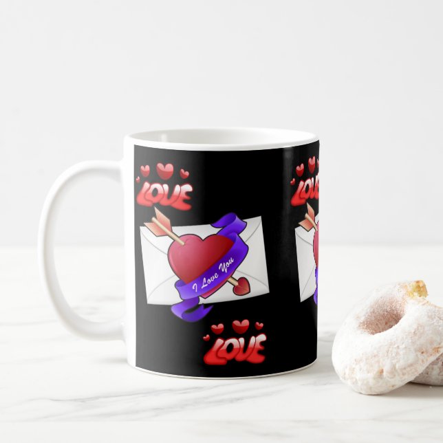 Alla hjärtans dags mugg Muggar (Med munk)