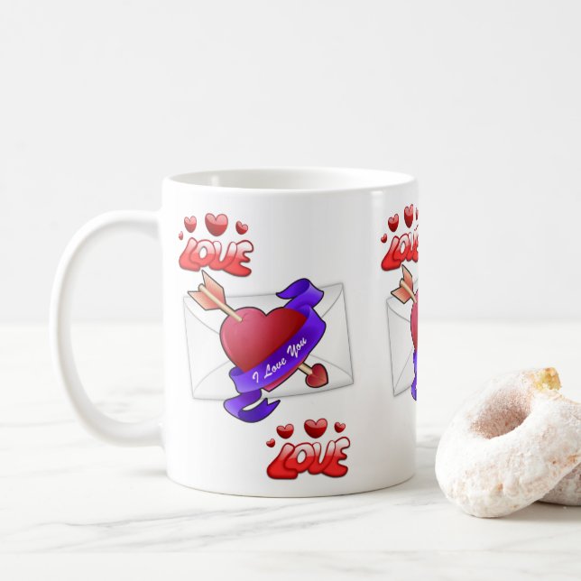 Alla hjärtans dags mugg Muggar (Med munk)