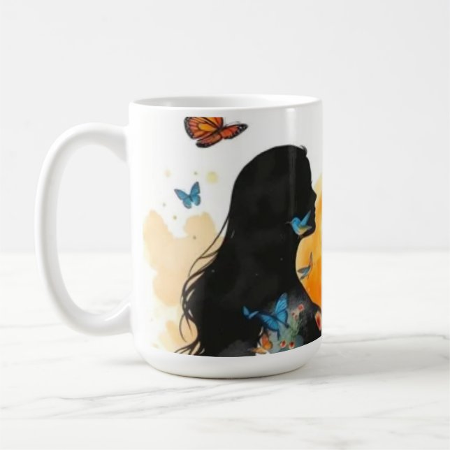 Alla hjärtans dags-mugg | Romantisk, söt & hjärtvä Kaffemugg (Vänster)