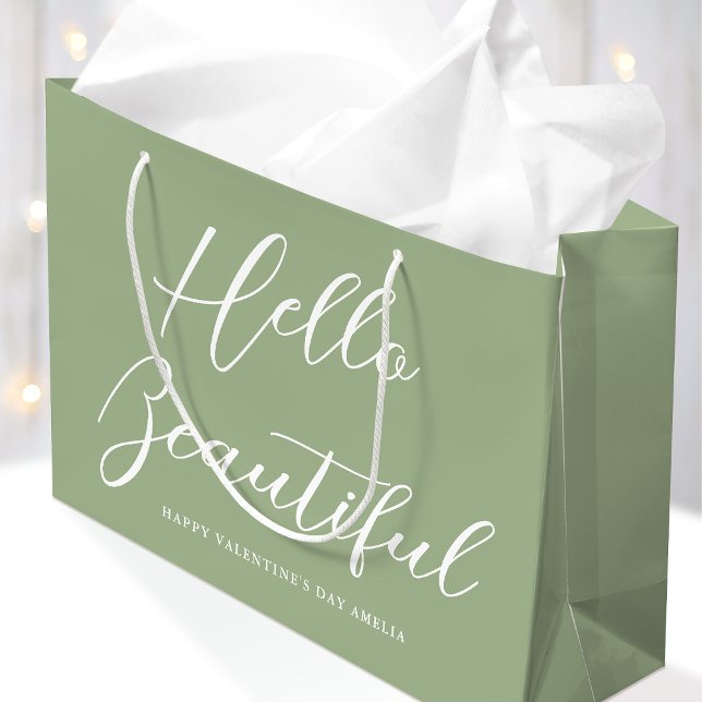 Alla hjärtans dags presentpåse Elegant skrift Sälg (Skapare uppladdad)
