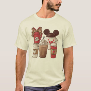 Alla hjärtans dags rolig latte kaffefantast  t shirt