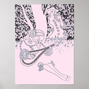 ALLA HJÄRTANS DAGS ROMANS,ROMANTISKA ÄLSKARE I NAT POSTER