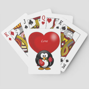 Alla hjärtans dags spelkortlek casinokort