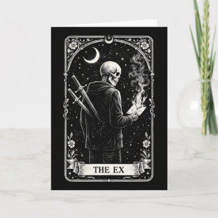 Alla hjärtans dags Tarotkort Den före detta gotisk Kort