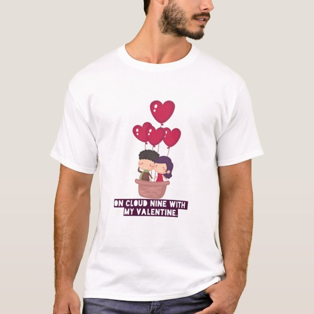 Alla hjärtans dags Tema par Design T Shirt (Framsida)